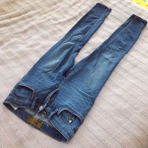 Max & Co. light blue straight leg jeans